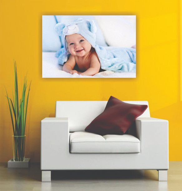 Smiling Baby Wall Poster for Pregnant Women, Room Decor...